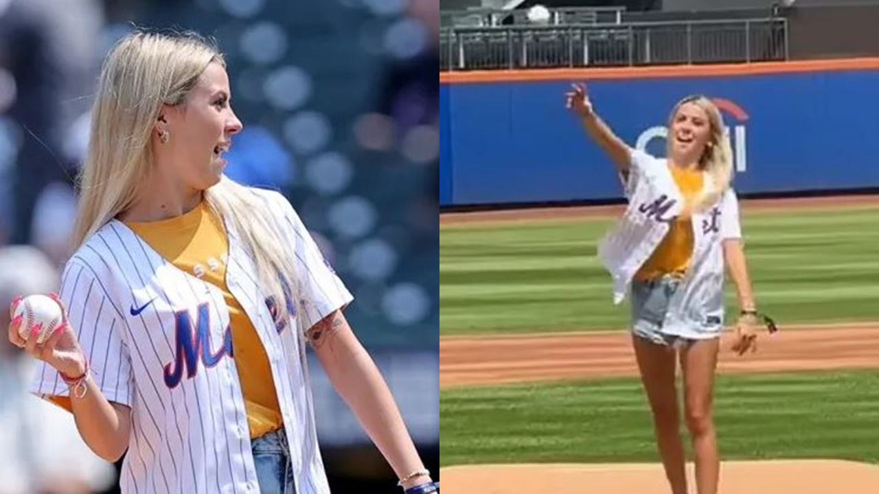 Haliey Welch Responds To Backlash After Throwing First Pitch At Mets Game